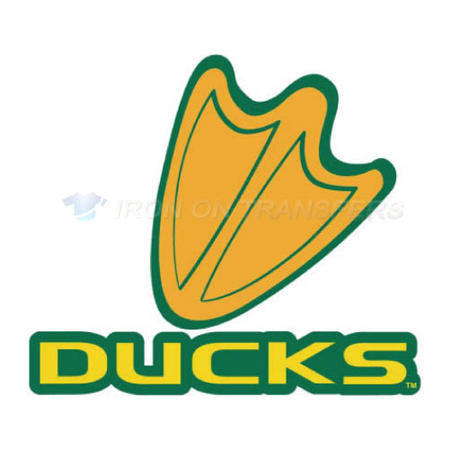 Oregon Ducks Logo T-shirts Iron On Transfers N5793 - Click Image to Close